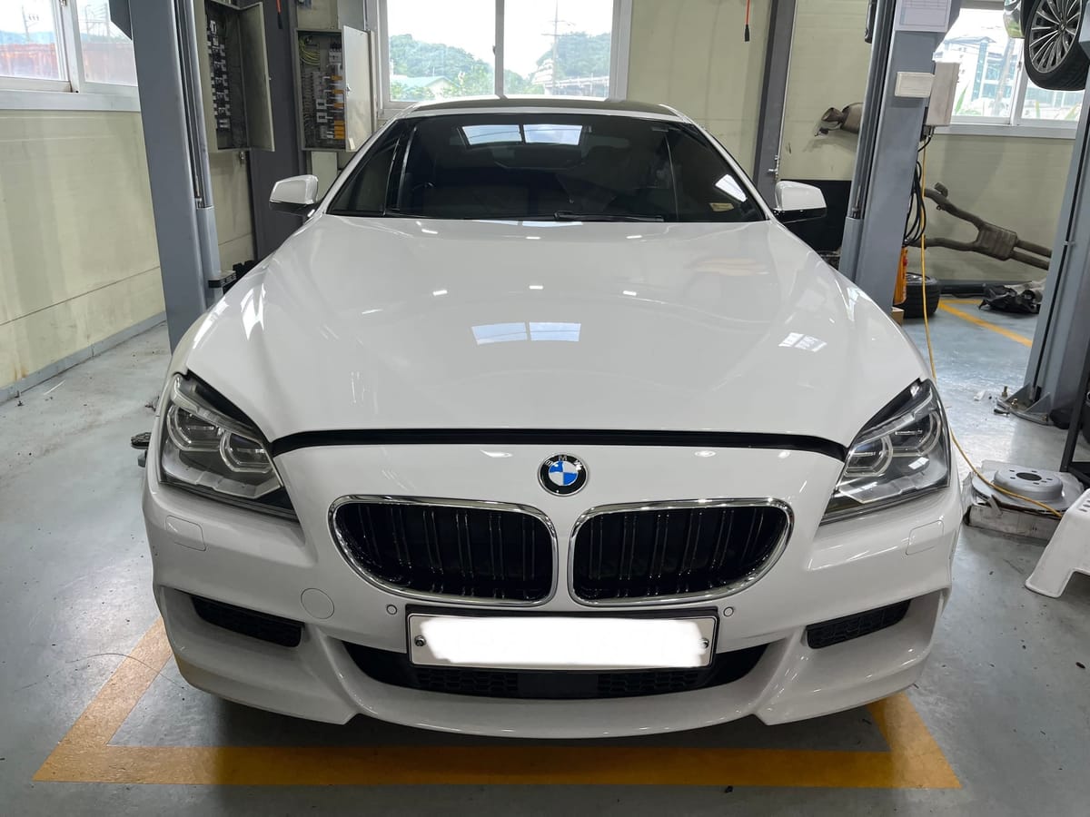 내차를부탁해 용인점 BMW 6시리즈 증발가스 시스템 고장 수리