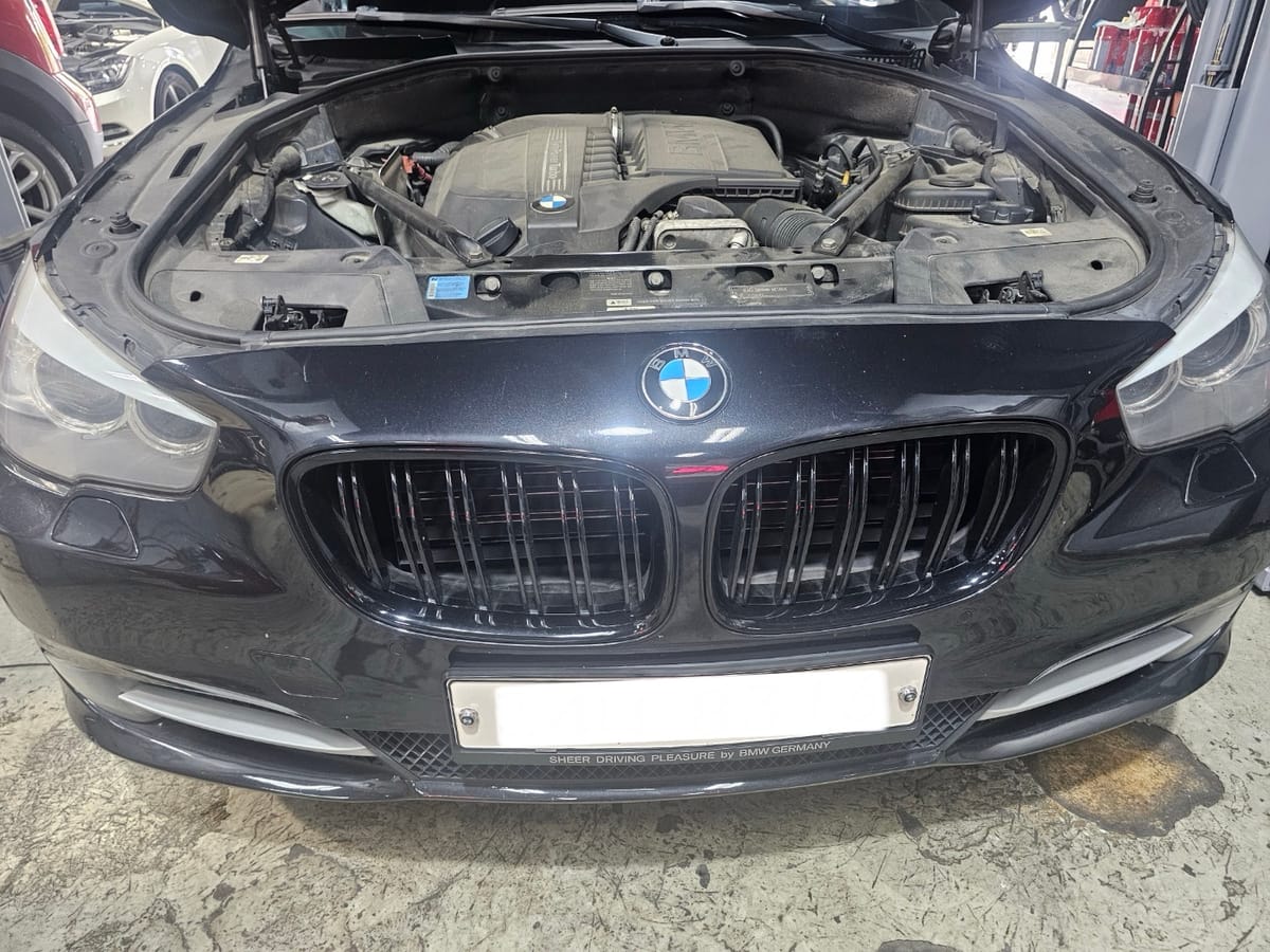 서울 방배동 잭오토 서초점 BMW 535i 에어컨 블로워 모터 교체 작업