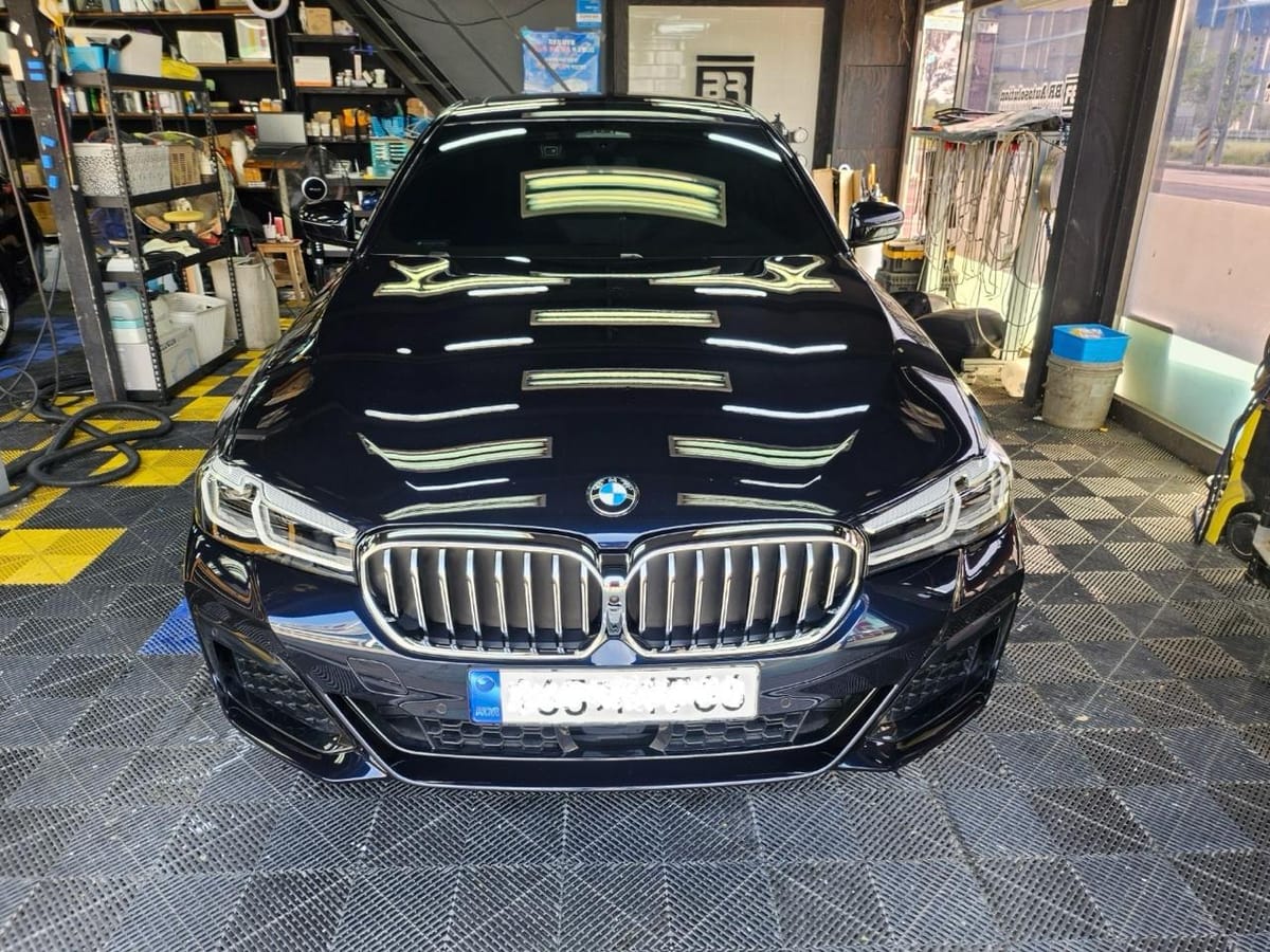 인천 비알오토솔루션 G30 BMW 520i 사고 수리 작업